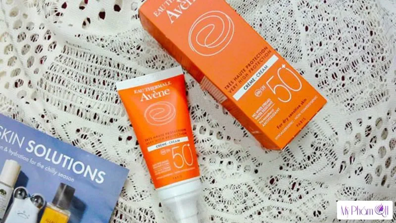 Thành Phần Kem Chống Nắng Avene Fluide SPF 50+  Cho Da Khô