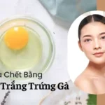 Tẩy Da Chết Bằng Lòng Trắng Trứng Gà